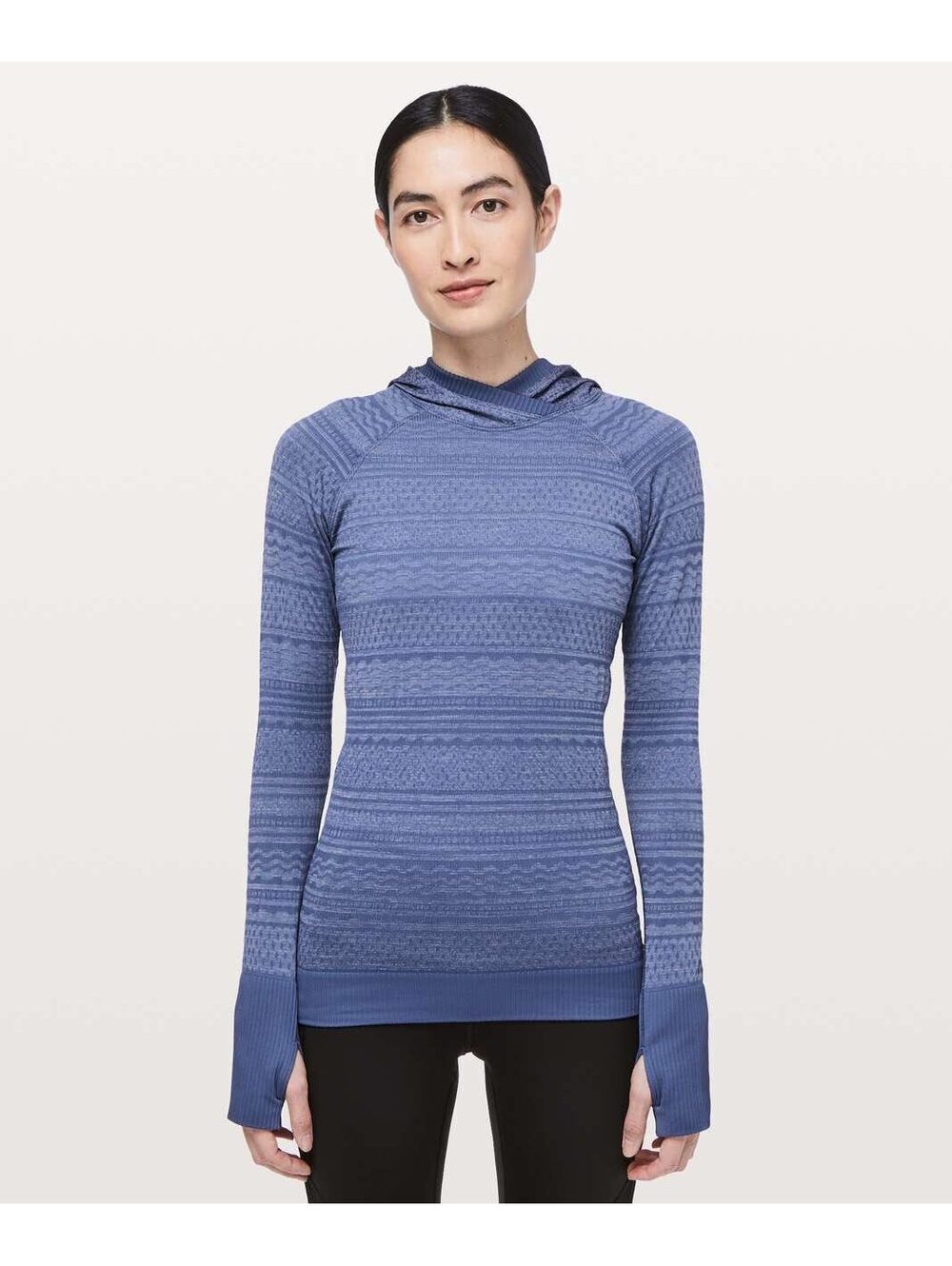 Lululemon athletica Rest Less Hoodie Gatsby Blue Size 6